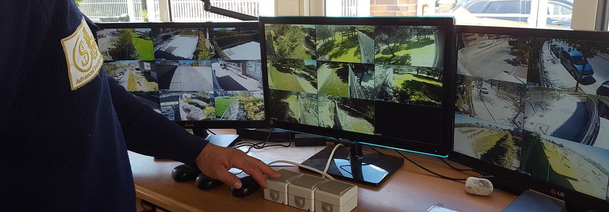 Puesto de control y videovigilancia de AST Servicios Generales